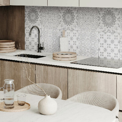 Panou decorativ perete dreptunghiular Motiv geometric-floral
