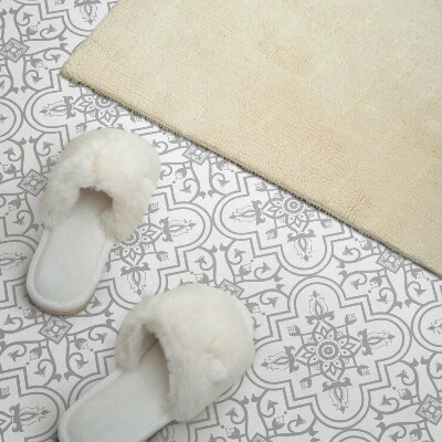 Panou decorativ dreptunghiular Model floral cu detalii decorative