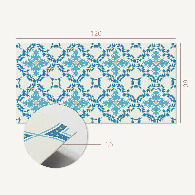 Panou decorativ bucatarie motiv arabesc