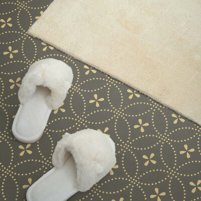 Panou decorativ perete dreptunghiular Motiv floral în nuan?e subtile