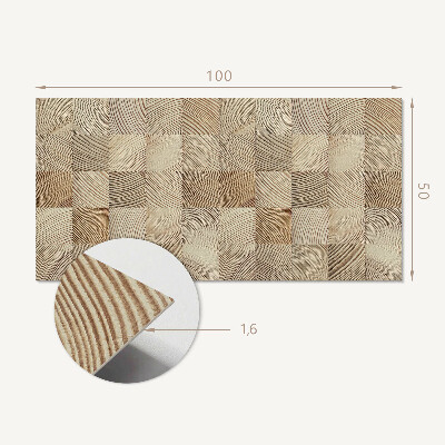 Panou decorativ bucatarie Plăci în stil natural