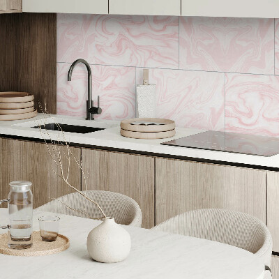 Panou decorativ dreptunghiular Valuri de marmură într-un stil elegant