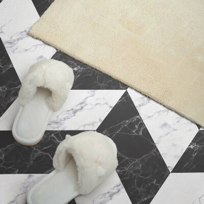 Panou decorativ dreptunghiular Heringbone de marmură într-un stil elegant