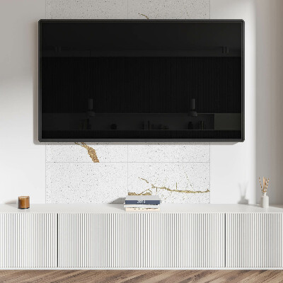Panou decorativ dreptunghiular Motiv elegant din marmură