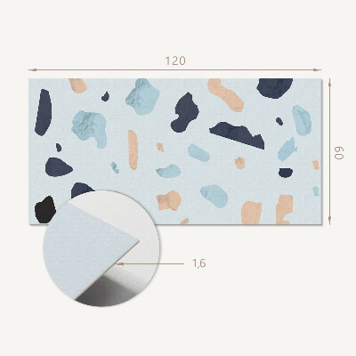 Panou decorativ dreptunghiular Motiv rock abstract