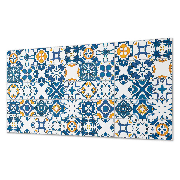 Panou decorativ bucatarie Motive mozaice în aspect