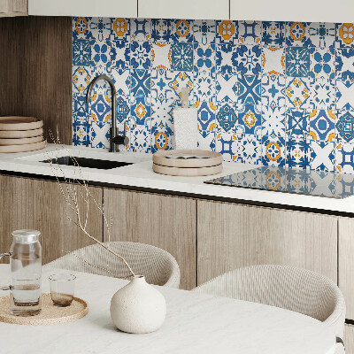 Panou decorativ bucatarie Motive mozaice în aspect