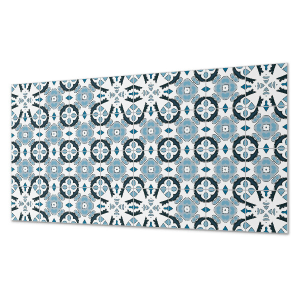 Panou decorativ dreptunghiular Model de plăci în stil geometric