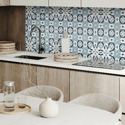 Panou decorativ dreptunghiular Model de plăci în stil geometric