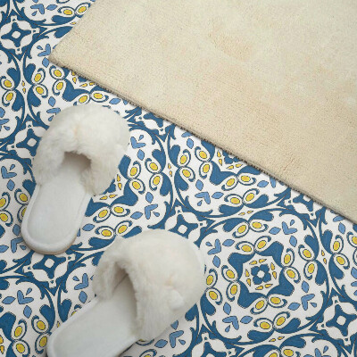 Panou decorativ bucatarie Motiv geometric cu accent floral