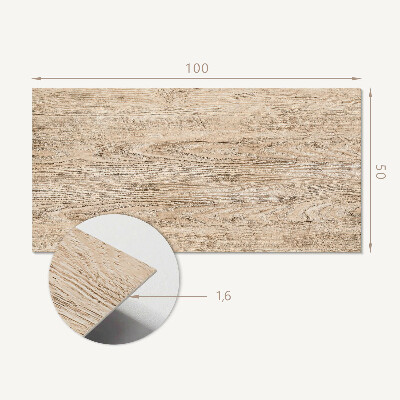 Panou decorativ bucatarie Model autentic din lemn