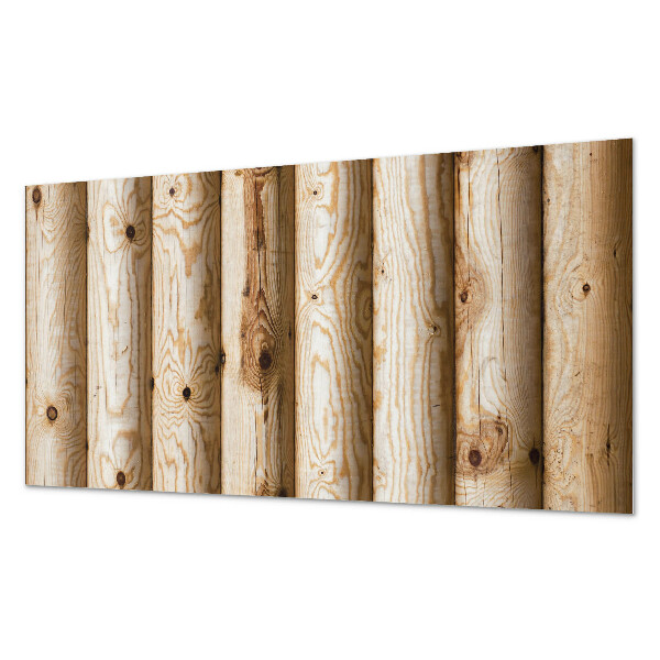 Panou decorativ dreptunghiular Modele de fibre de lemn natural