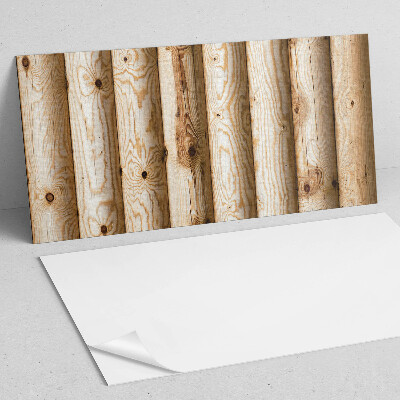 Panou decorativ dreptunghiular Modele de fibre de lemn natural