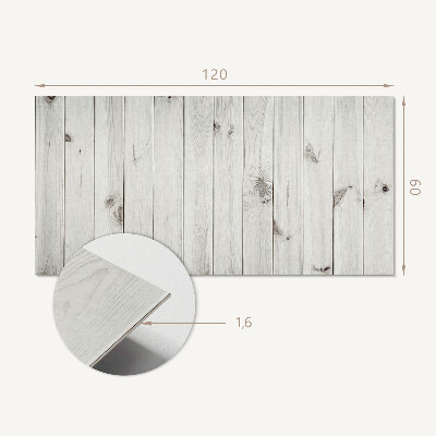 Panou decorativ perete dreptunghiular Model de noduri de lemn
