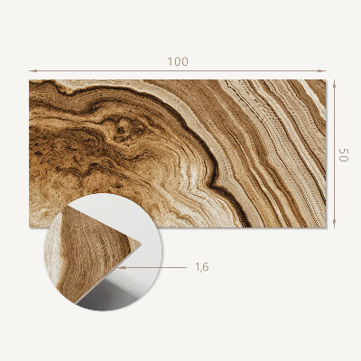 Panou decorativ bucatarie Modele inspirate din lemn