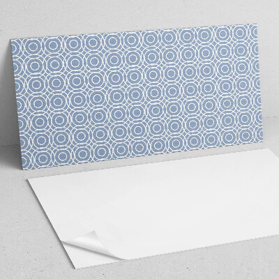 Panou decorativ dreptunghiular Model de cerc în stil geometric