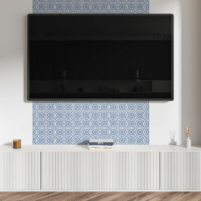 Panou decorativ dreptunghiular Model de cerc în stil geometric