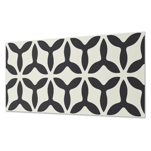 Panou decorativ dreptunghiular Motiv elegant cu aripioare
