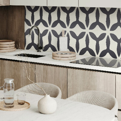 Panou decorativ dreptunghiular Motiv elegant cu aripioare
