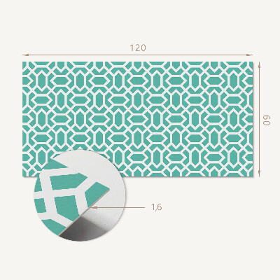 Panou decorativ bucatarie Forme într-un ritm geometric