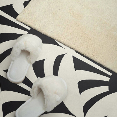 Panou decorativ perete dreptunghiular Accente verzi într-un stil abstract