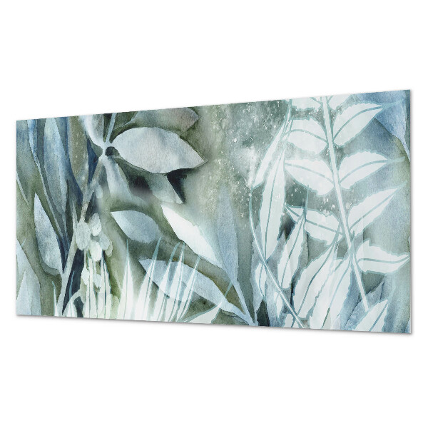 Panou decorativ dreptunghiular Plantează modele de acuarelă