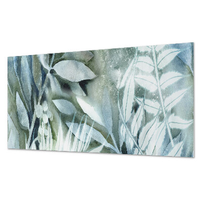 Panou decorativ dreptunghiular Plantează modele de acuarelă