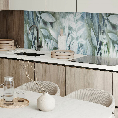 Panou decorativ dreptunghiular Plantează modele de acuarelă
