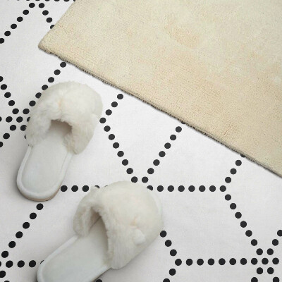 Panou decorativ bucatarie Motiv cu puncte hexagonale