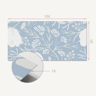 Panou decorativ dreptunghiular Motiv floral