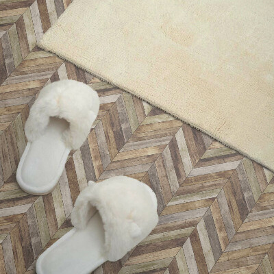 Panou decorativ perete dreptunghiular Model în schelete din scânduri de lemn