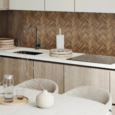Panou decorativ dreptunghiular Model în schelete de scânduri