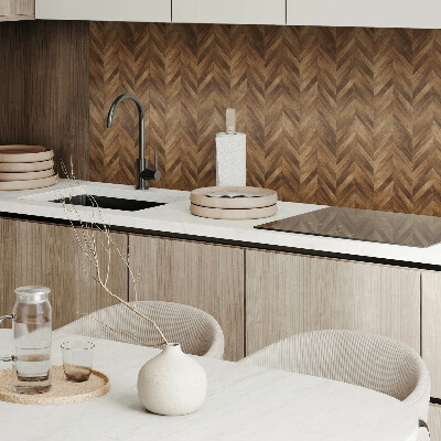 Panou decorativ dreptunghiular Model în schelete de scânduri