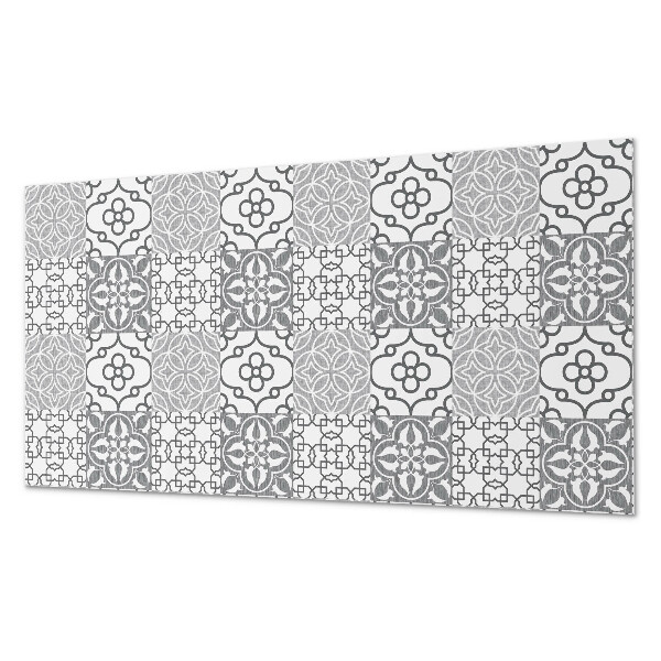Panou decorativ bucatarie Forme geometrice în compozi?ie