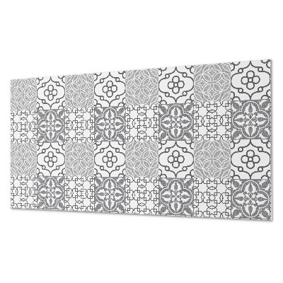 Panou decorativ bucatarie Forme geometrice în compozi?ie