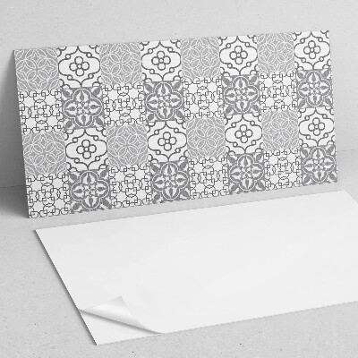 Panou decorativ bucatarie Forme geometrice în compozi?ie