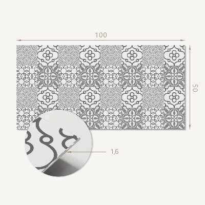 Panou decorativ bucatarie Forme geometrice în compozi?ie