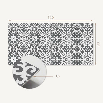 Panou decorativ perete dreptunghiular Modele decorative pe gresie
