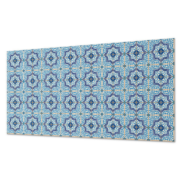 Panou decorativ bucatarie Ornamente cu gresie într-un stil elegant