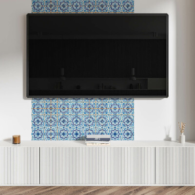 Panou decorativ bucatarie Ornamente cu gresie într-un stil elegant