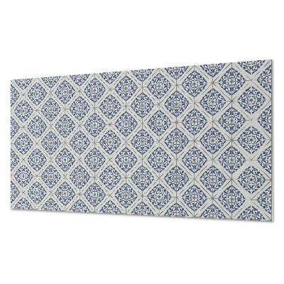 Panou decorativ bucatarie Model decorativ floral