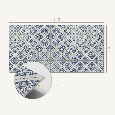 Panou decorativ bucatarie Model decorativ floral