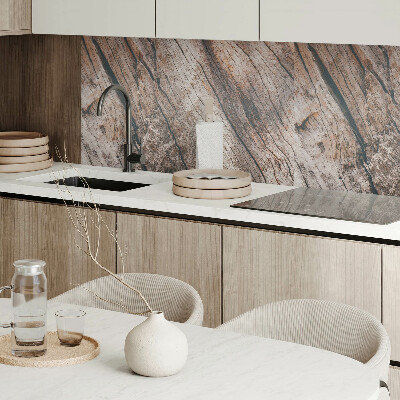 Panou decorativ dreptunghiular Model de lemn cu desene