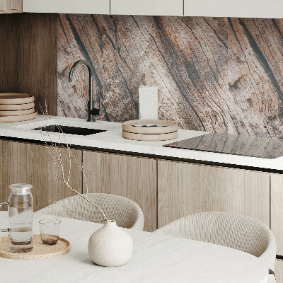 Panou decorativ dreptunghiular Model de lemn cu desene