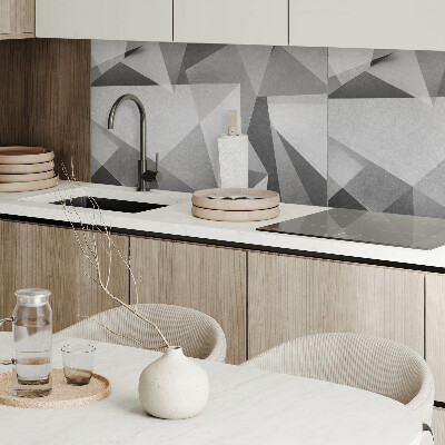 Panou decorativ bucatarie Motiv poligon geometric abstract