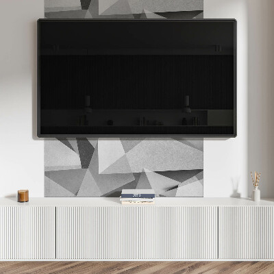 Panou decorativ bucatarie Motiv poligon geometric abstract