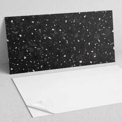 Panou decorativ perete dreptunghiular Model de terrazzo în forme abstracte