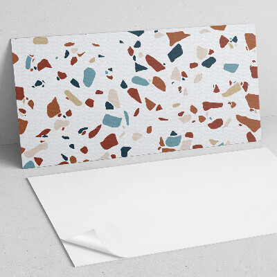 Panou decorativ dreptunghiular Stilul mozaic de abstractizare