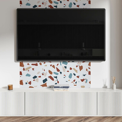 Panou decorativ dreptunghiular Stilul mozaic de abstractizare