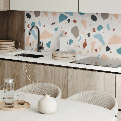 Panou decorativ perete dreptunghiular Fragmente de roci într-un stil modern
